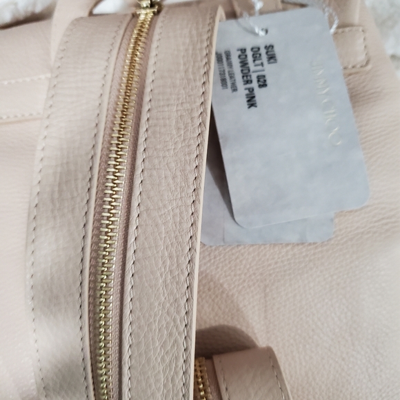 Jimmy Choo Powder Pink Backpack - Picture 3 of 4